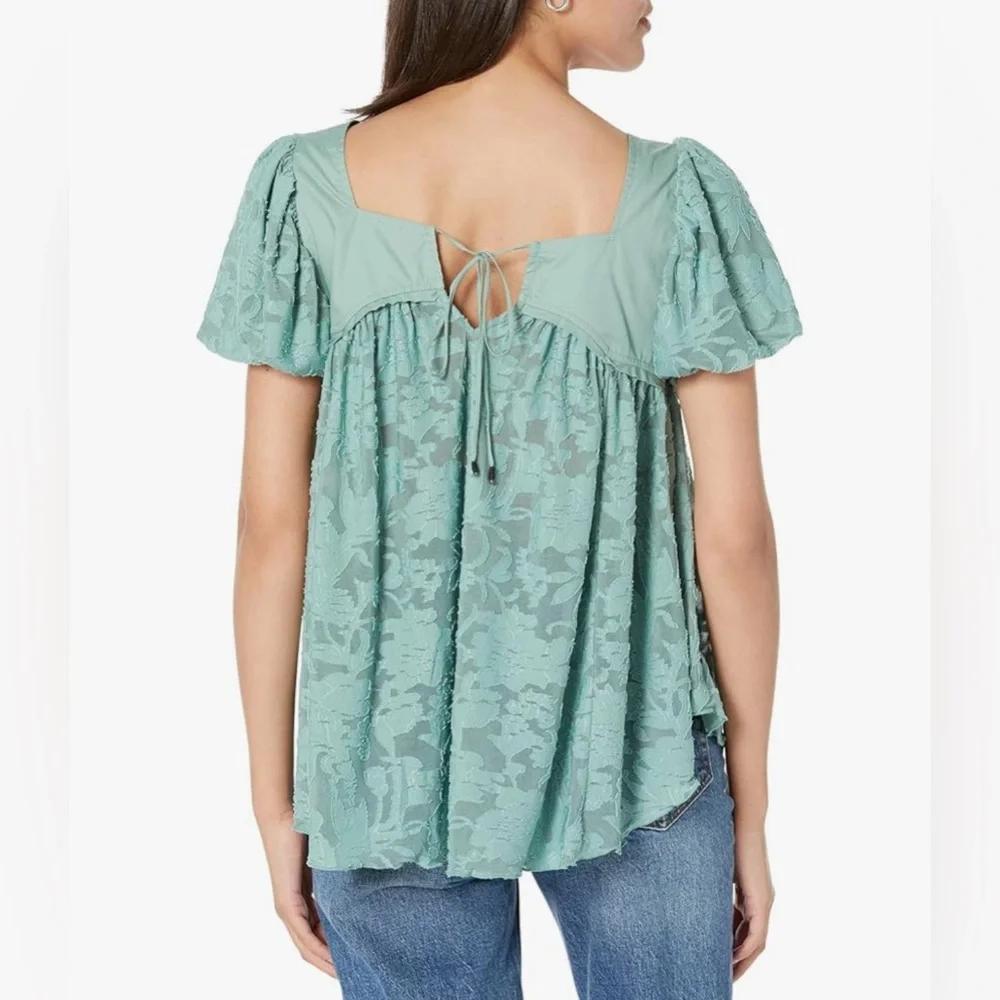 Free People Sunrise to Sunset Top‎ in Malachite SZ L